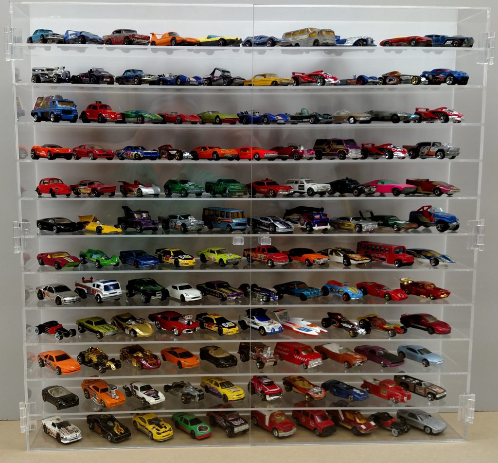 Nascar Case & Hot Wheels Protective Display Cases Bullseye Plastics ...