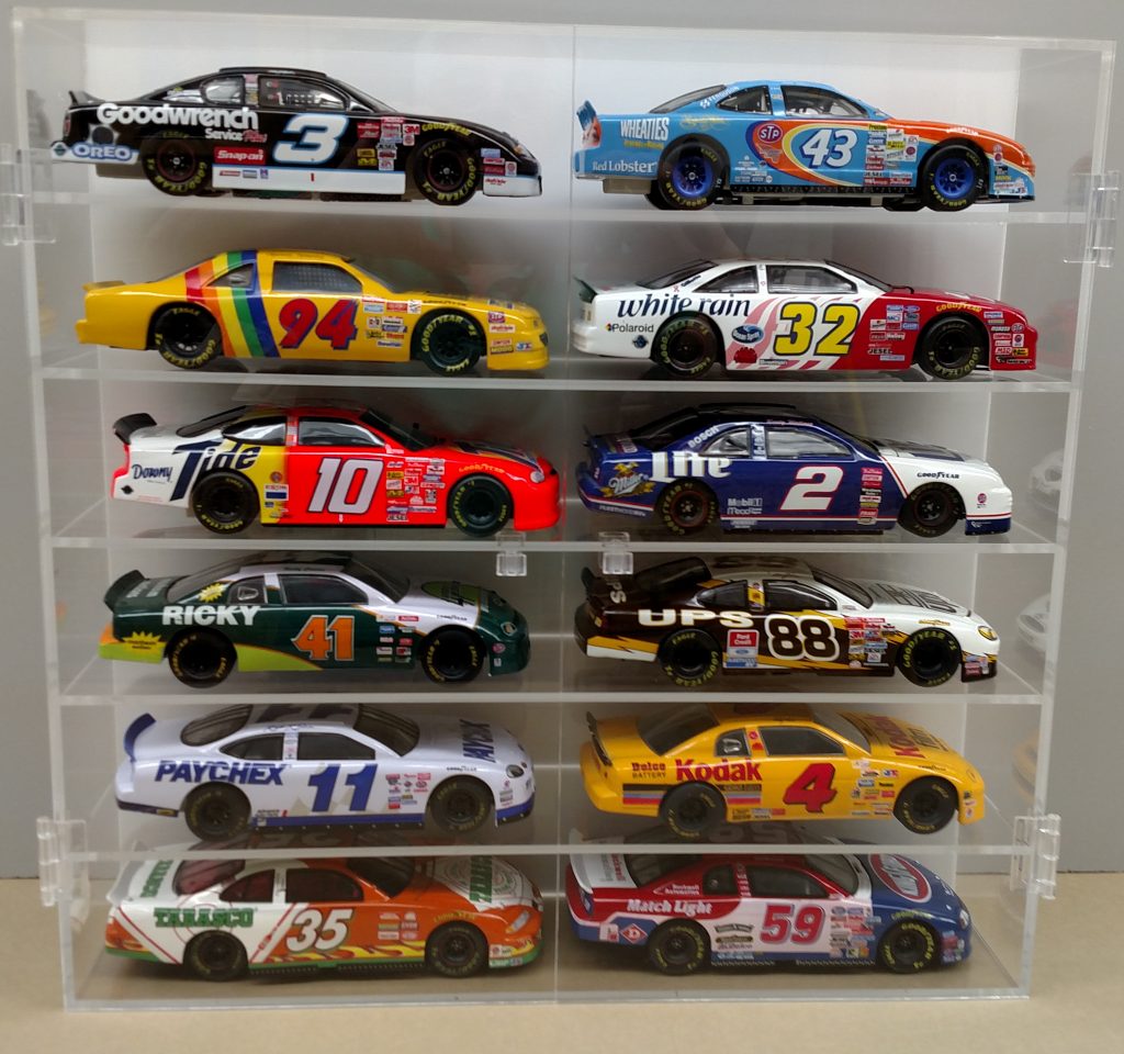 Nascar Case & Hot Wheels Protective Display Cases Bullseye Plastics ...